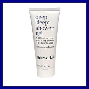 ThisWorks Deep Sleep Shower Gel 3.3 Oz 100 mL SEALED Natural Body Wash Restful